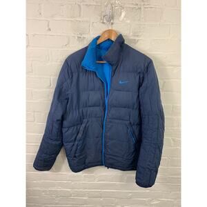 Nike Dark Blue Quilted Jacket